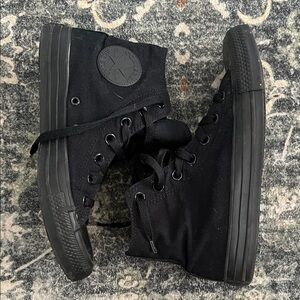 Converse Black Kids High-Top Sneakers